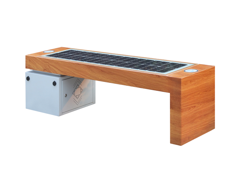 太阳能充电板凳